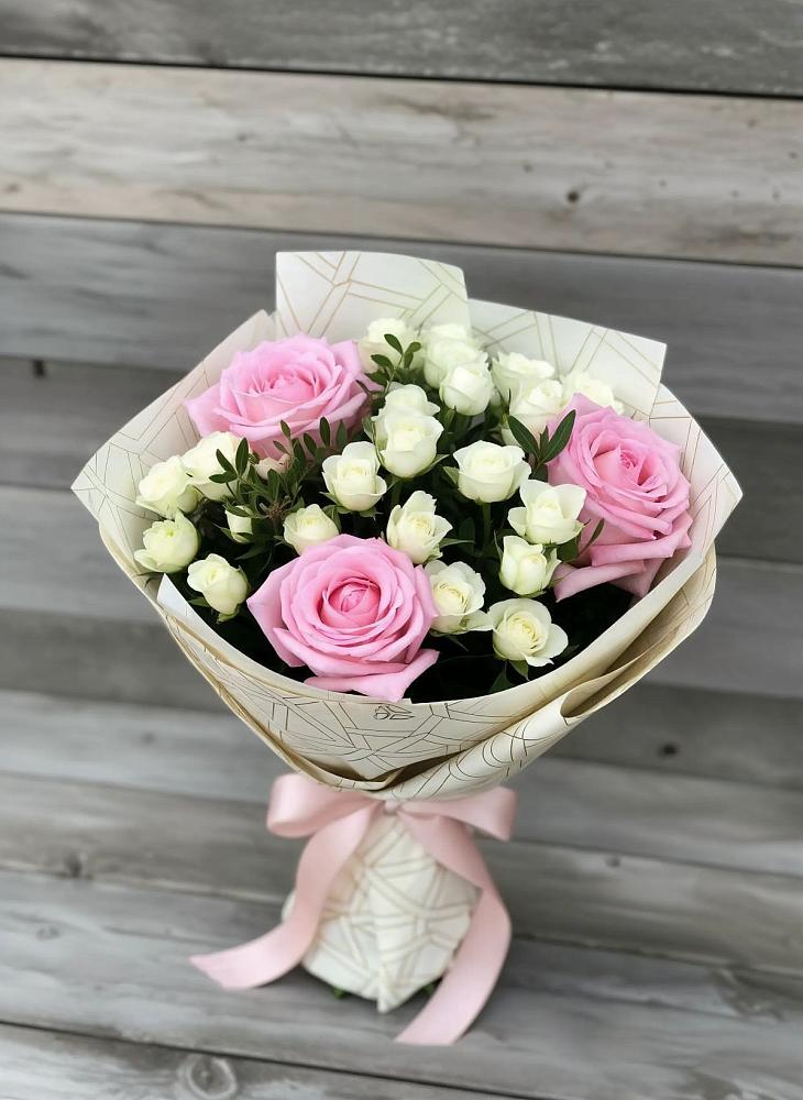 Букет цветов из: Розы в Краснофлотском
