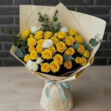 Букет цветов из:  Розы в Краснофлотском