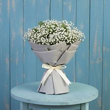 Букет цветов из:  Гипсофила в Краснофлотском