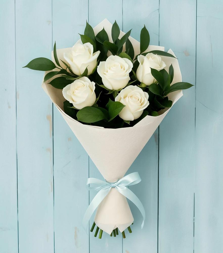 Букет цветов из: Розы в Краснофлотском