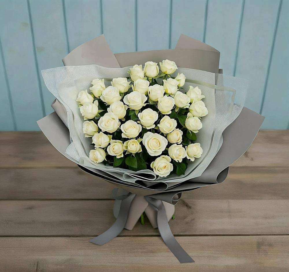 Букет Белоснежная нежность в Краснофлотском