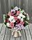 Букет цветов из: Альстромерии, Гвоздики, Розы и Хризантемы в Краснофлотском