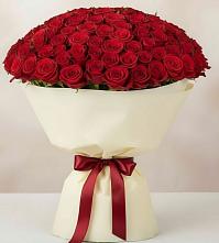 Букет 101 Красная роза Милано #REPLACE_PRED# Краснофлотском