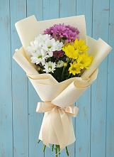 Букет цветов из:  Хризантемы в Краснофлотском