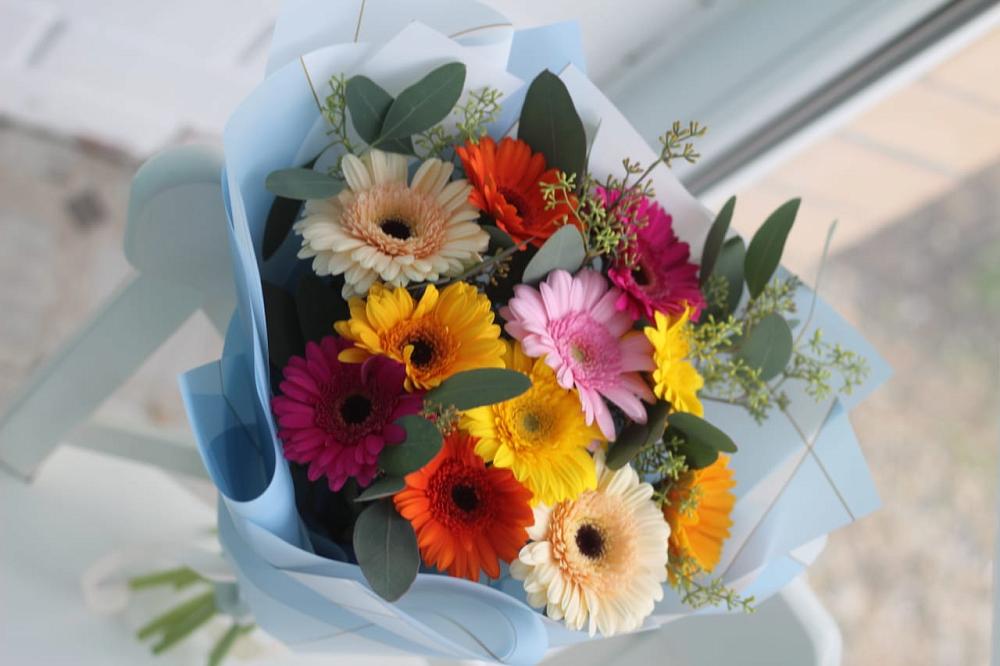 Букет цветов из: Герберы в Краснофлотском