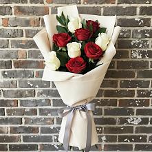 Букет цветов из:  Розы #REPLACE_PRED# Краснофлотском