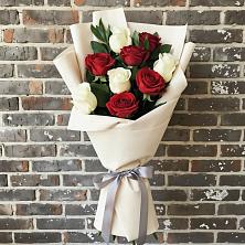 Букет цветов из:  Розы в Краснофлотском