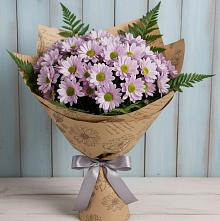 Букет цветов из:  Хризантемы #REPLACE_PRED# Краснофлотском