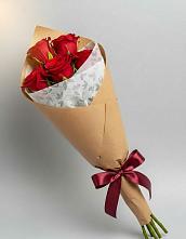 Букет цветов из:  Розы в Краснофлотском
