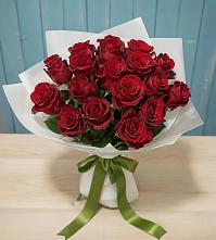 Букет Красные розы в Краснофлотском