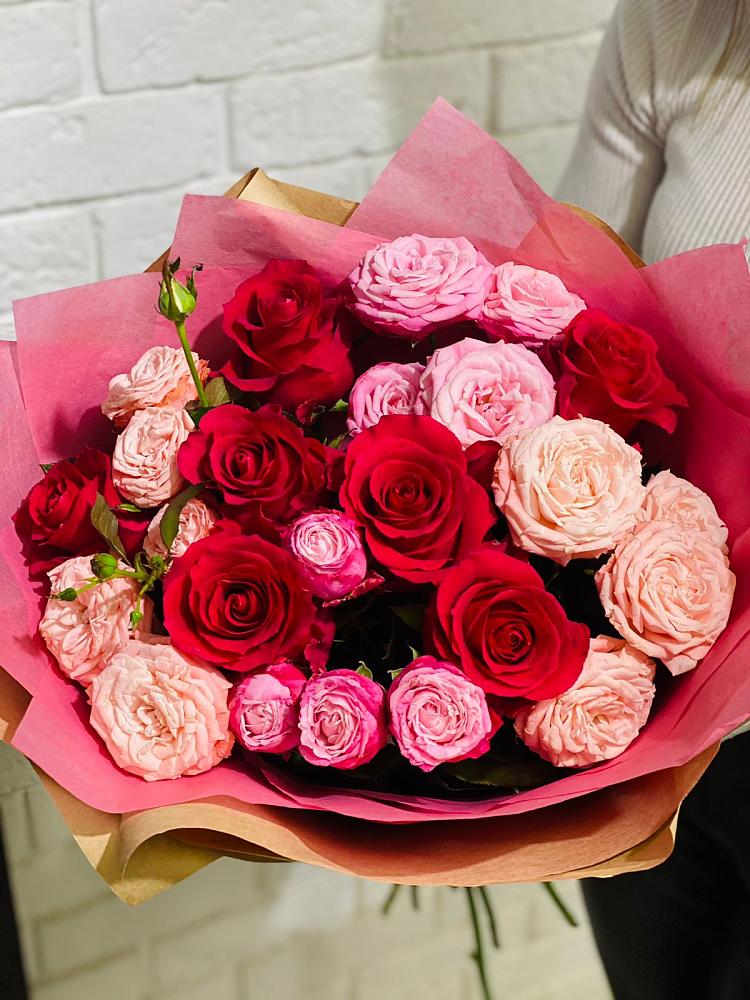 Букет цветов из: Розы в Краснофлотском