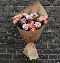 Букет цветов из:  Розы в Краснофлотском