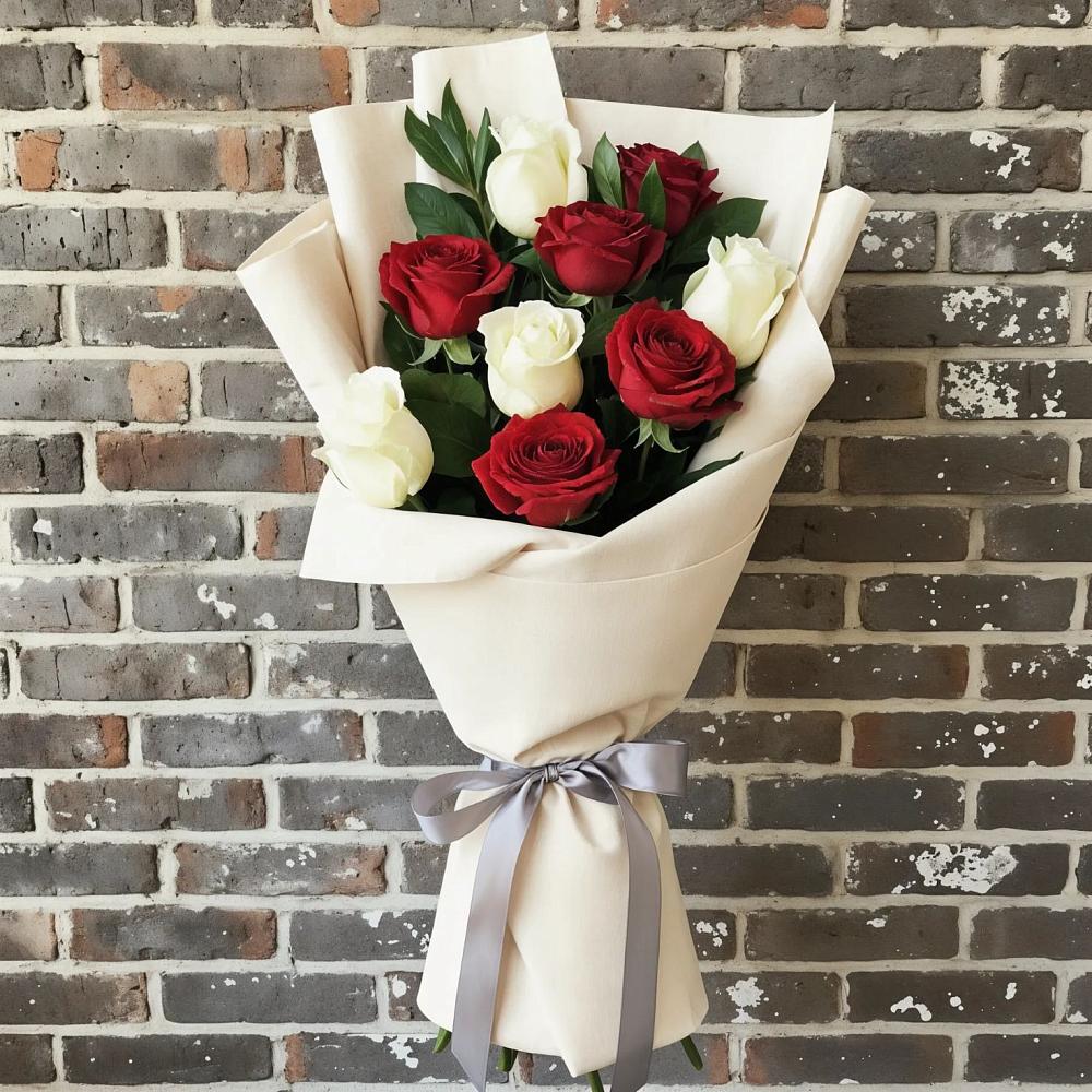 Букет цветов из: Розы в Краснофлотском