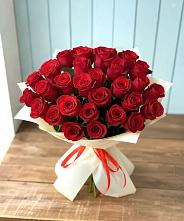 Букет 29 Красных роз в Краснофлотском