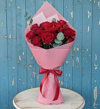 Букет цветов из:  Розы в Краснофлотском