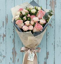 Букет цветов из:  Розы в Краснофлотском