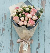 Букет цветов из:  Розы в Краснофлотском