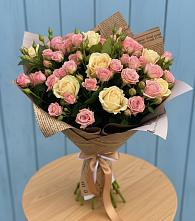 Букет цветов из:  Розы в Краснофлотском