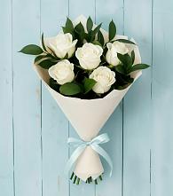 Букет цветов из:  Розы в Краснофлотском
