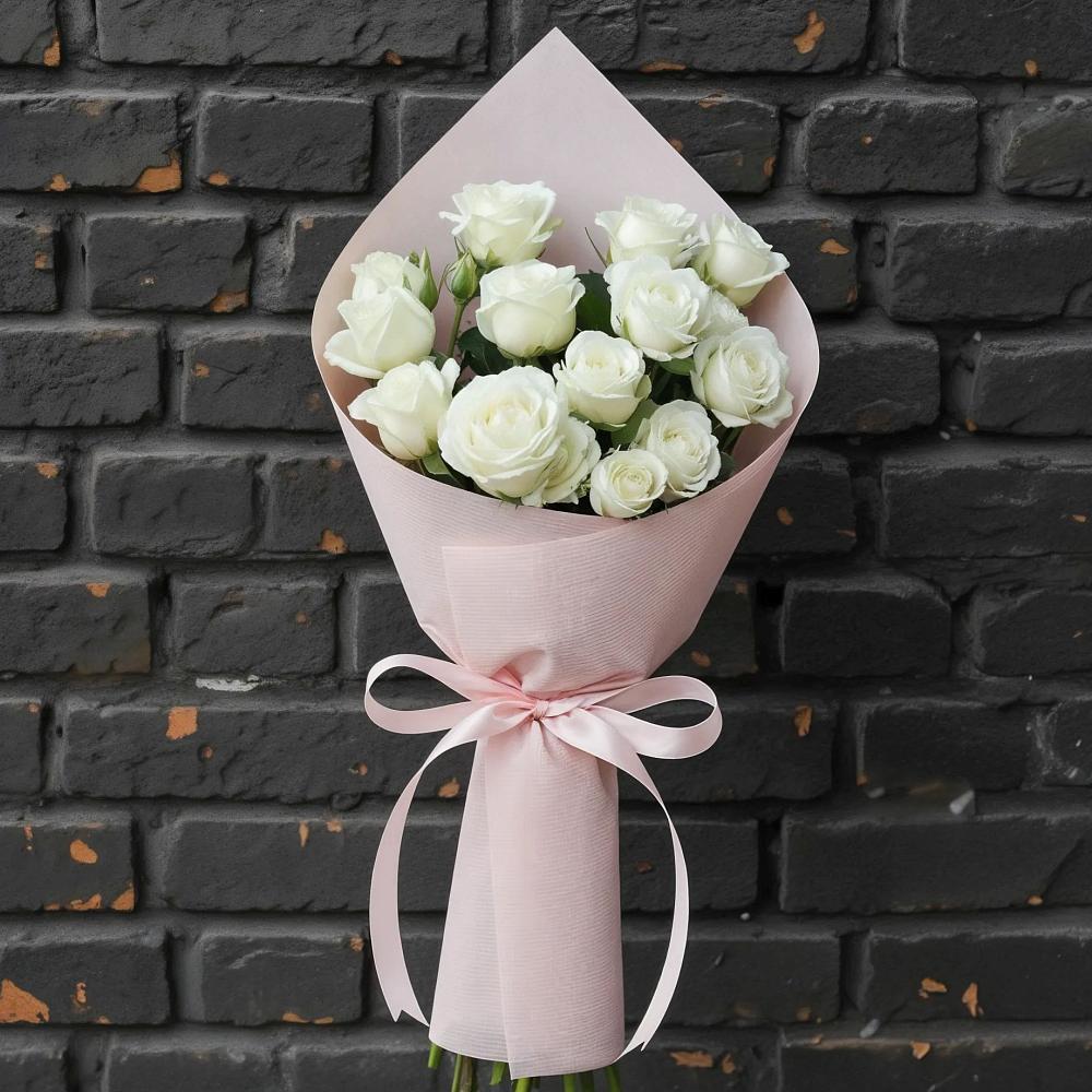 Букет цветов из: Розы в Краснофлотском