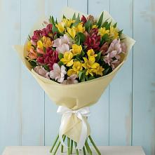 Букет цветов из:  Альстромерии в Краснофлотском