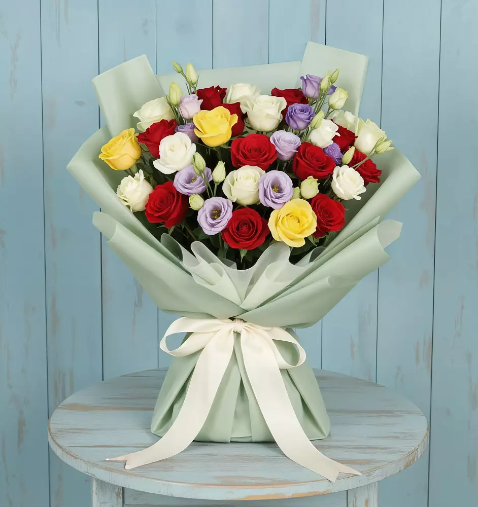 Букет цветов из: Розы в Краснофлотском