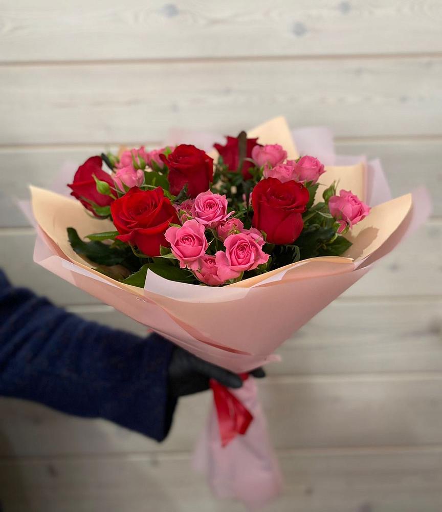 Букет цветов из: Розы в Краснофлотском