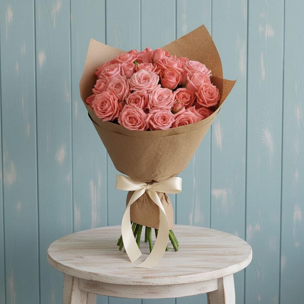 Букет цветов из: Розы в Краснофлотском