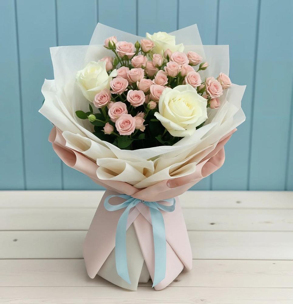 Букет цветов из: Розы в Краснофлотском