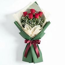 Букет цветов из:  Розы в Краснофлотском