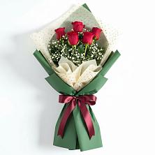 Букет цветов из:  Розы в Краснофлотском