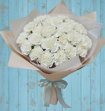 Букет цветов из:  Гвоздики в Краснофлотском