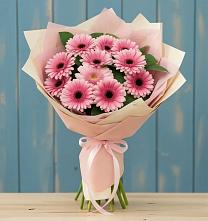 Букет цветов из:  Герберы в Краснофлотском