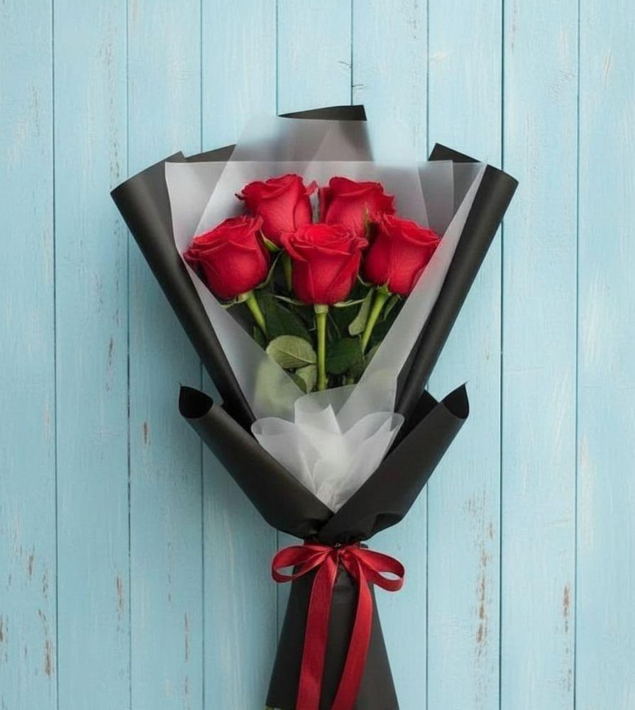 Букет цветов из: Розы в Краснофлотском