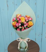 Букет цветов из:  Розы в Краснофлотском