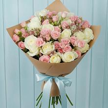 Букет цветов из:  Розы #REPLACE_PRED# Краснофлотском