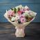 Букет цветов из: Хризантемы, Альстромерии и Розы в Краснофлотском